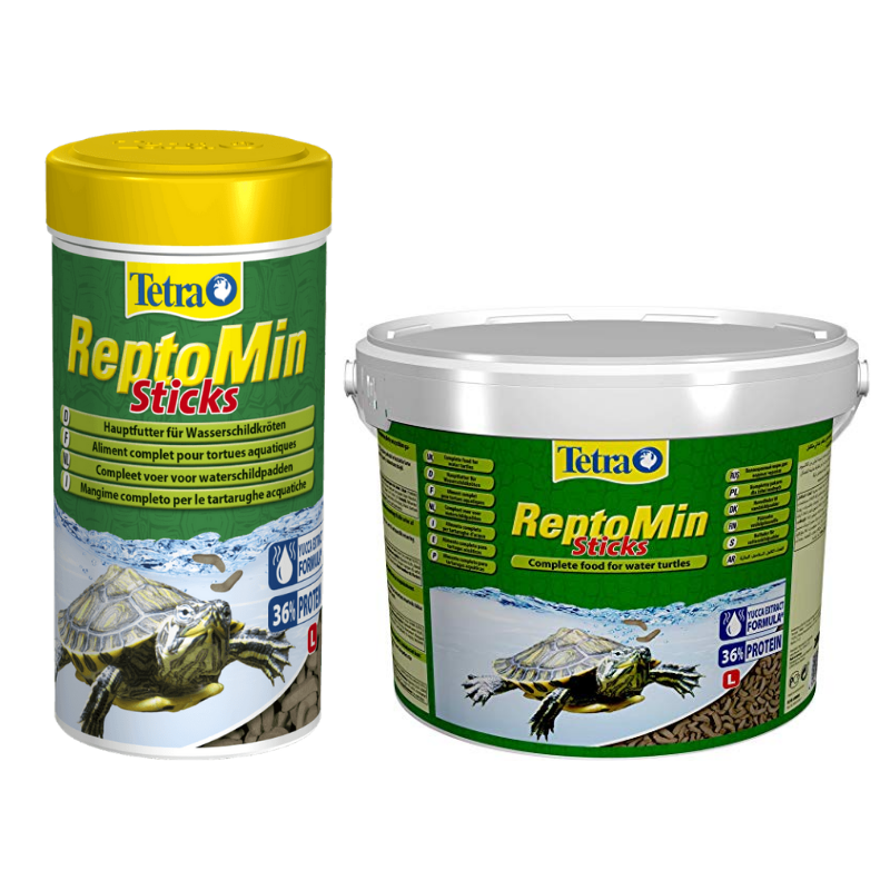 ReptoMin sticks, 2.8 kg -10 litres aliment complet pour tortues