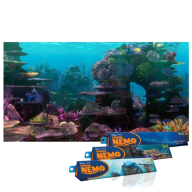 Afiche fondo de acuario Nemo