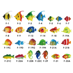 Peces artificiales x26Und