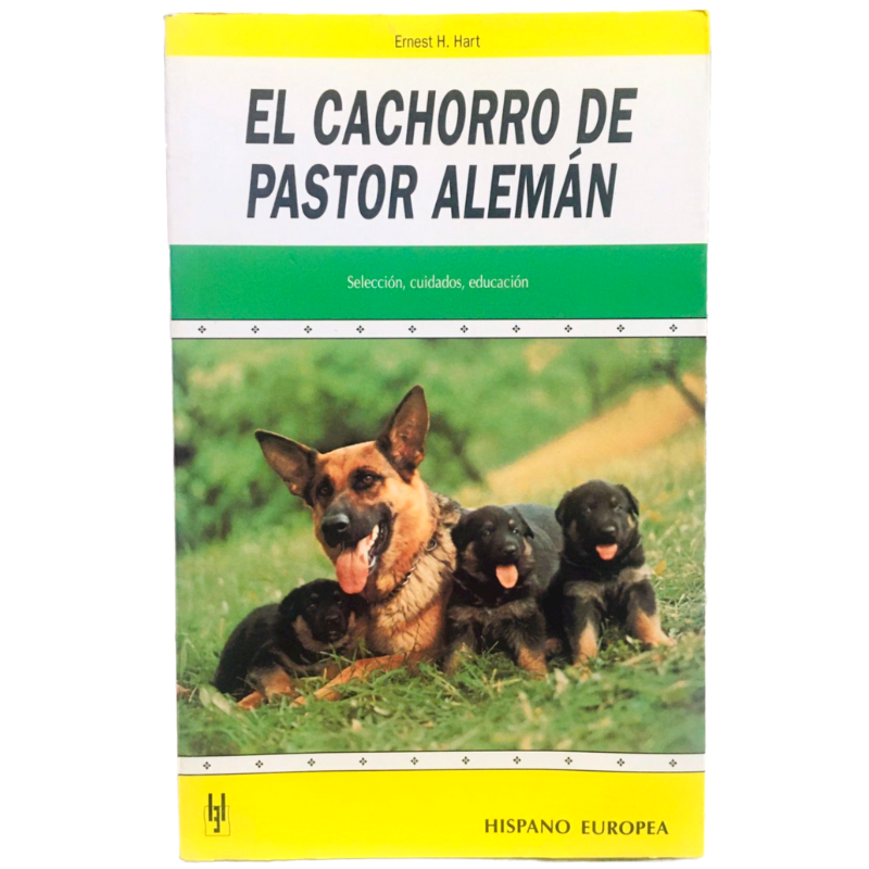 El cachorro de pastor alemán